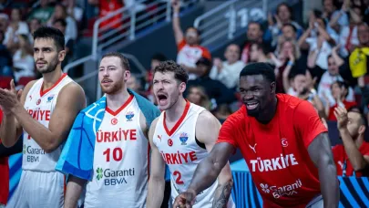 A Milli Erkek Basketbol Takımı’ndan 41 sayılık fark