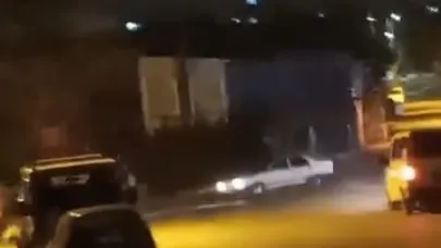 Tofaş marka otomobiliyle defalarca drift yaptı
