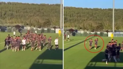 Kafa karıştıran görüntü! Milli Takım'da neler oluyor?