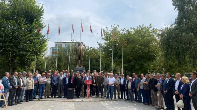 CHP ve Sol Partiler Ardahan’da ortak basın açıklaması yaptı