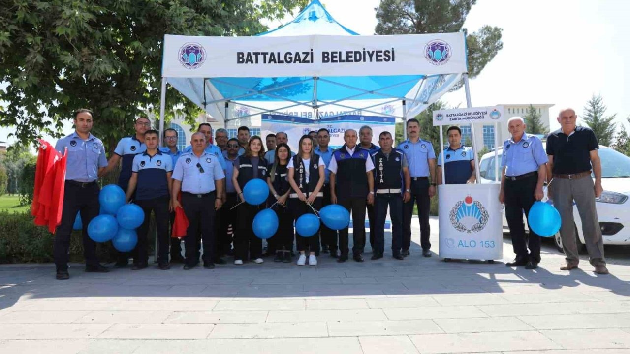 Battalgazi’de Zabıta Haftası kutlandı