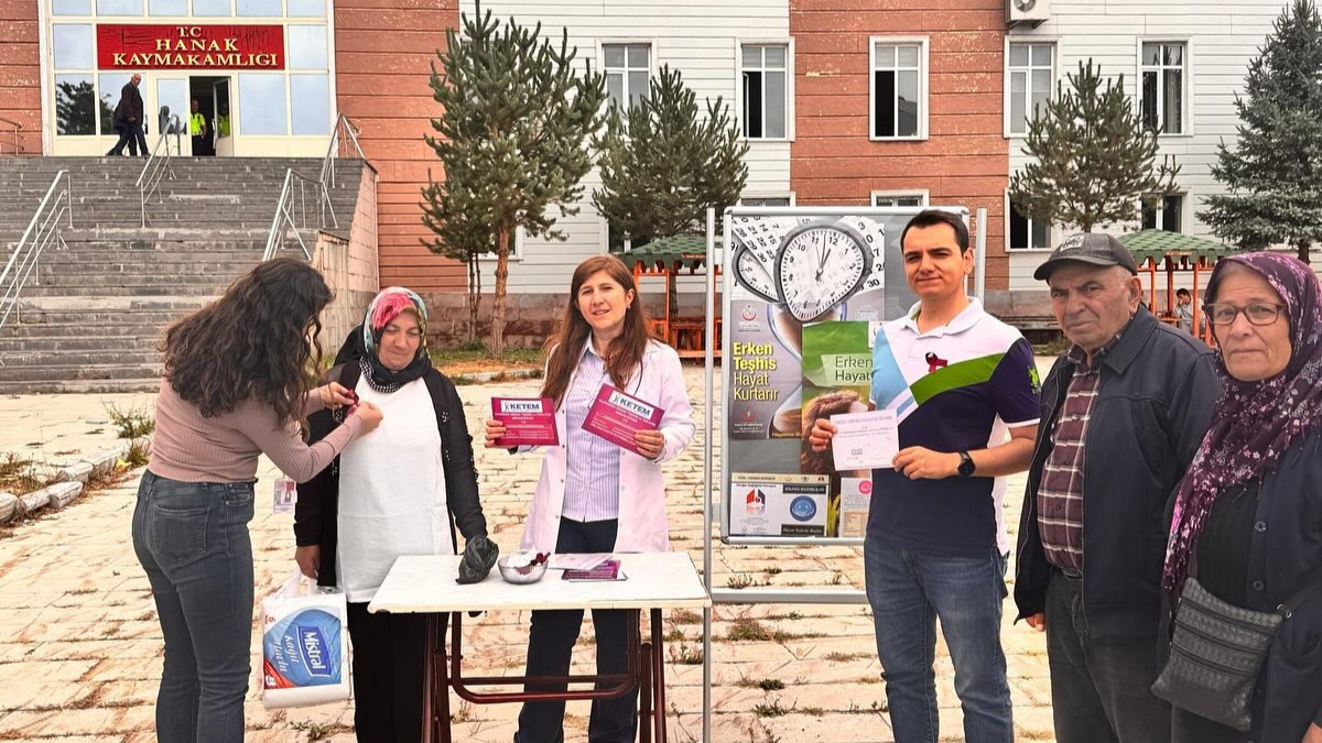 Kanserde erken teşhis için sahadalar