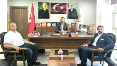 Başkan Aydın, Almanya’dan gelen misafirlerini ağırladı