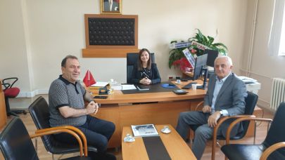Başkan Demirci'den Vergi Dairesi Müdürlüğü’ne ziyaret