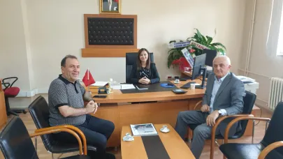 Başkan Demirci'den Vergi Dairesi Müdürlüğü’ne ziyaret