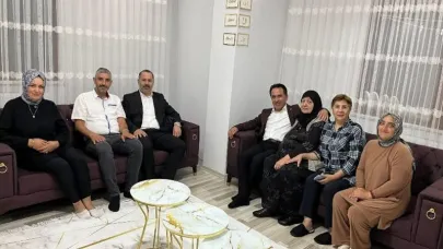 Başkan Aydın’dan ahde-vefa örneği