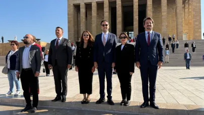 Vekil İncesu’dan Anıtkabir’e 102. Yıl ziyareti