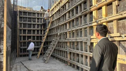 Susuz Yeni Devlet Hastanesi’nin yapımı sürüyor