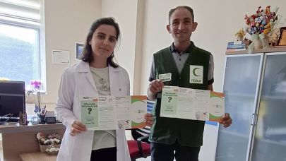 Ardahan yeşilay’dan aile hekimlerine YEDAM hizmetleri anlatıldı