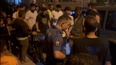 Erzincan’da motosiklet ile otomobil çarpıştı