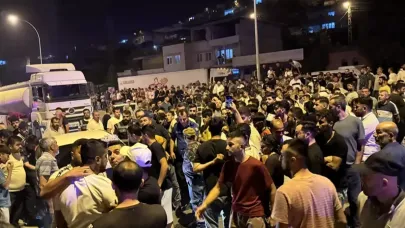 İlçeyi ayağa kaldıran kaza! Vali gelip kalabalığı ikna etti