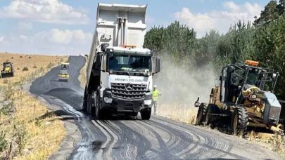 Ardahan'da Köy Yolları Asfaltlanıyor