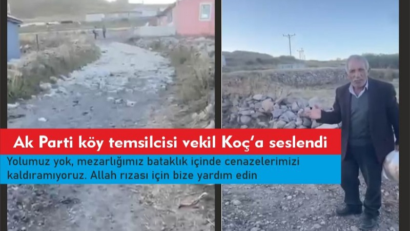 Yamaçyolu köylüleri vekilden yardım istedi