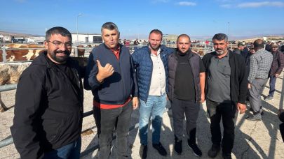 Sarıkaya: “hayvan pazarının açılması üreticinin yüzünü güldürdü”