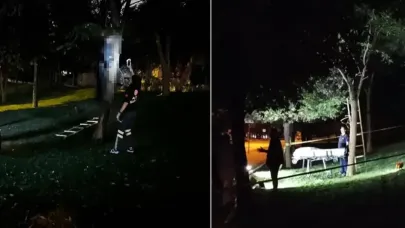 İstanbul'un göbeğinde korkunç olay! Ağaca asılı bulundu