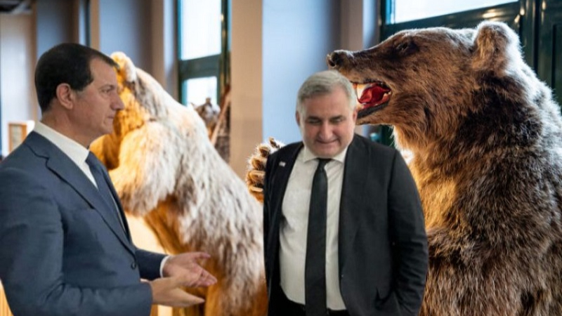 Rektör, Artvin’de yaban hayatı müzesini gezdi