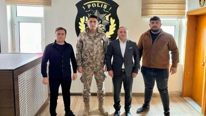 Ülkü Ocakları Başkanı Kay, PÖH’ü ziyaret etti