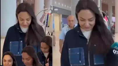 Makyajsız görüntülenen Ebru Gündeş'in ağzını bıçak açmadı