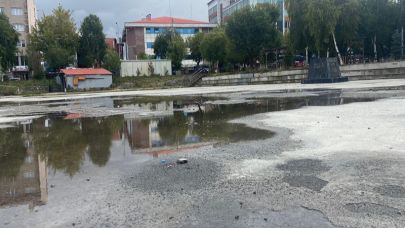 Belediyenin yeraltı otoparkı alarm veriyor!