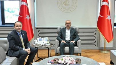 Vekil Koç, Ulaştırma Bakanı ile görüştü