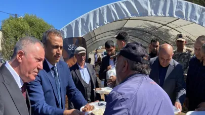 Alihanoğlu “Ahinin gönlü bol sofrası açıktır”