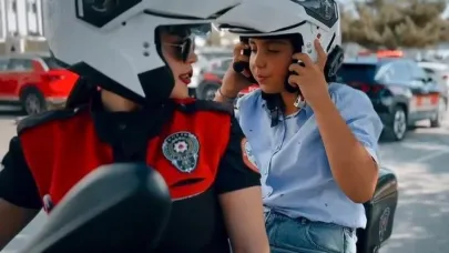 Van polisi kız çocuğunun hayallerine ortak oldu