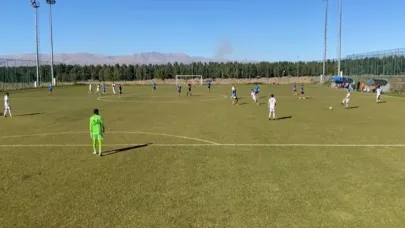 Serhat Ardahanspor hazırlık maçına çıktı Boğalar, Maçka’yı gol yağmuruna tuttu