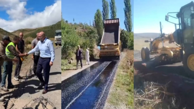 Ardahan’da yol konforu artıyor