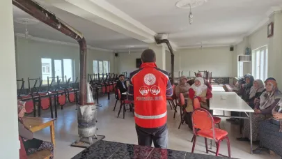 Köyde bağımlılıkla mücadele