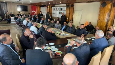 Başkan Budak, muhtarlar ile bir araya geldi