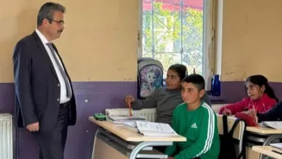 Milli Eğitim Müdürü Uzantı, okulları ziyaret etti