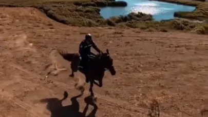 Atlı jandarma tarihi ve doğal alanlarda devriyede