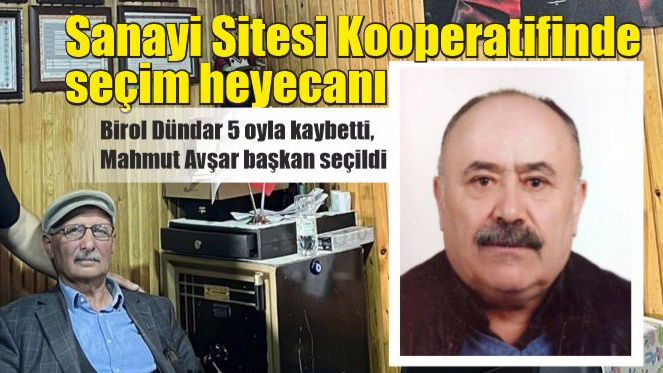 Sanayi Sitesi Kooperatifi, yeni başkanını seçti