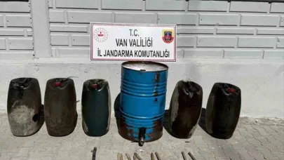Başkale’de 319 litre kaçak akaryakıt ele geçirildi