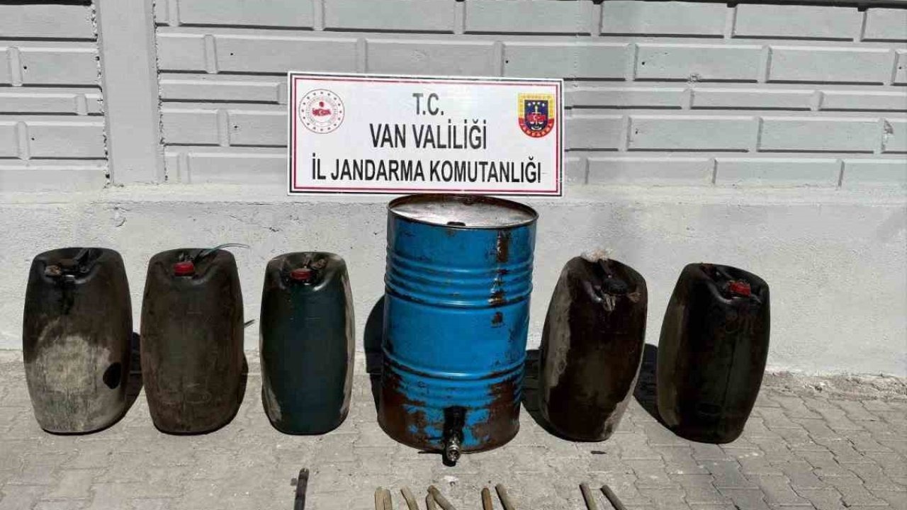 Başkale’de 319 litre kaçak akaryakıt ele geçirildi