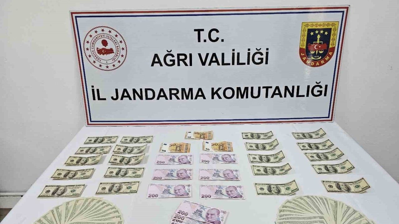 Ağrı’da sahte para operasyonu: 1 gözaltı