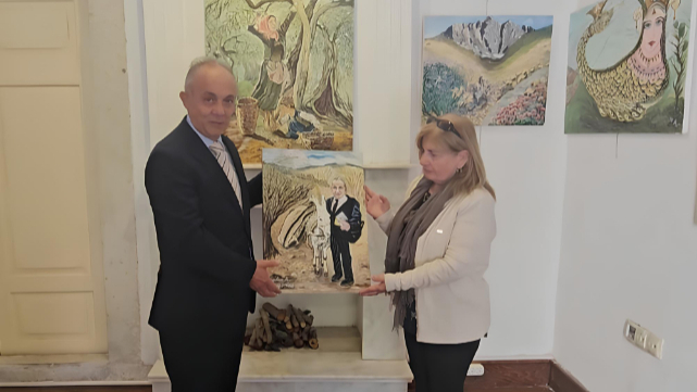Ersin Bilge, İzmir'de onurlandırıldı