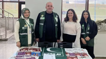 Yeşilay Ardahan Şubesi ARÜ’de stant açtı