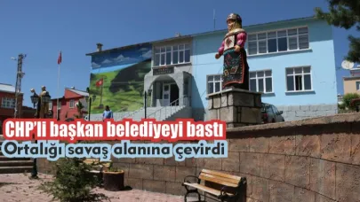 Damal Belediyesi saldırıya uğradı