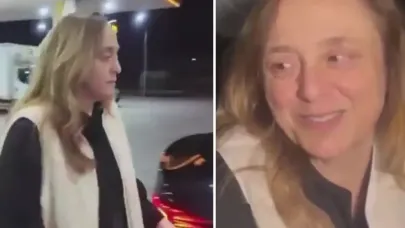 Tahliye sonrası menajer Ayşe Barım'dan ilk görüntü: Devletim görsün, arkamda kimse yok benim