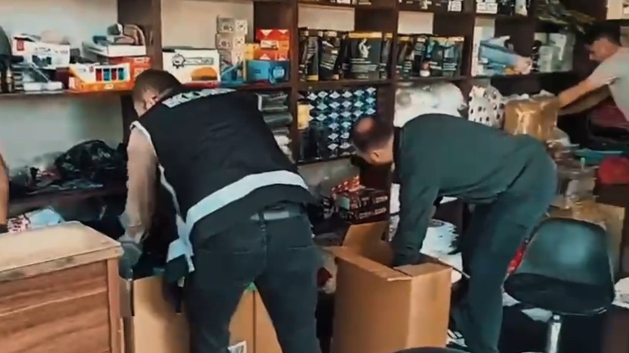 Kaçak sigara operasyonu: Çok sayıda kaçak ürün ele geçirildi