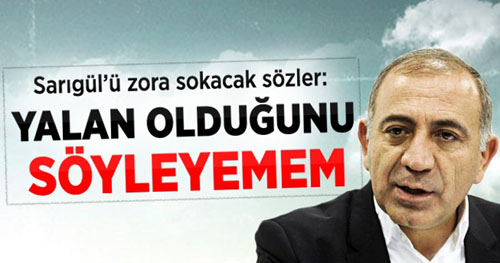 Tekin, Sarıgül'ün Yolsuzluk Dosyasını Yalanlamadı