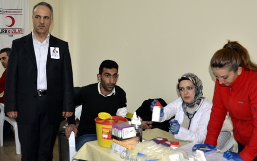 SP, Bürosunda Kan Bağışı Kampanyası Başlattı