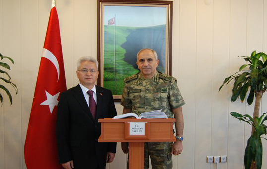 Jandarma Komutanlığından Vali Tekmen'e Ziyaret