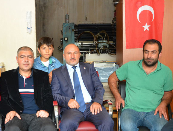 KAISİAD Başkanı Gökçe,  Ardahan Haber Merkezinde