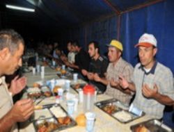 Göleliler İftar Çadırıyla ilk defa Tanıştılar