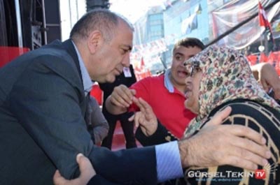 Kentsel dönüşüm mağdurlarının yanında olacağız