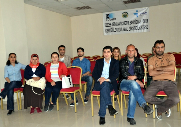 Ardahan'ın yeni girişimcileri İŞ HAYATINA hazırlanıyor