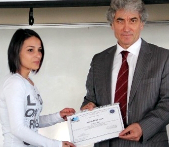Genç girişimcilere sertifikaları verildi