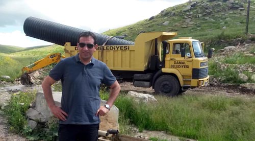 Damal Belediyesi boş durmuyor